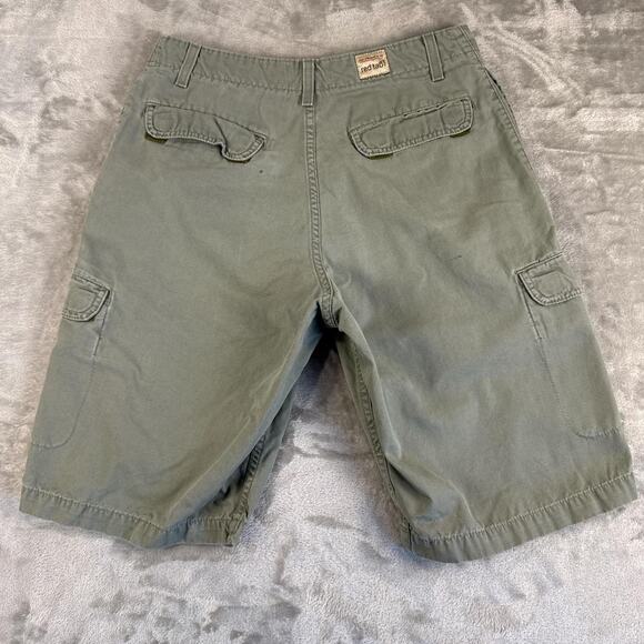 Vintage Levi’s Men's Cargo Shorts Green Y2K 90s Red Tab Size 30 - Picture 2 of 8